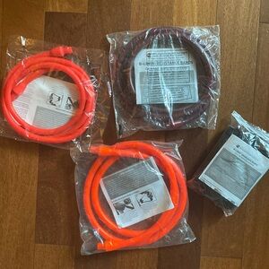 Beachbody B-Lines Resistance Bands - 3 Bands and 1 Grip Set - New in Shrinkwrap